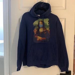 Masked Mona Lisa hoodie